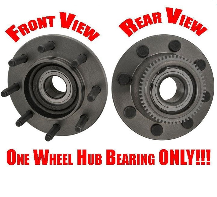 (1) 100% New Wheel Bearing and Hub Assembly Ft Fits For 00-02 Ram 2500 3500 RWD