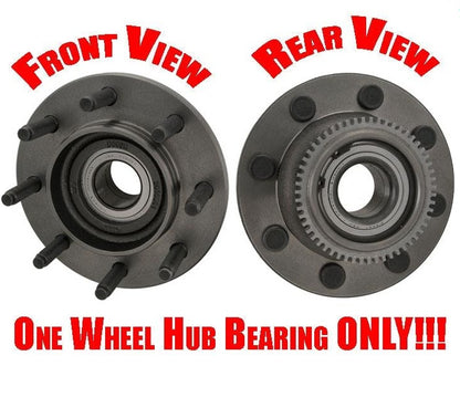 (1) 100% New Wheel Bearing and Hub Assembly Ft Fits For 00-02 Ram 2500 3500 RWD