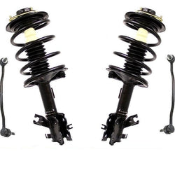 Juego de eslabones de barra estabilizadora de montaje de puntales de resorte rápido delantero para Nissan Maxima 04-08