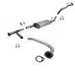 Middle Muffler & Tail Pipe w Gaskets for Nissan Frontier Standard Cab 4.0L 05-14