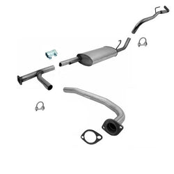 Middle Muffler & Tail Pipe w Gaskets for Nissan Frontier Standard Cab 4.0L 05-14