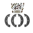 B828 Parking Brake Shoe Set - With Springs Hardware Dash4, Rear Fits BMW 128I