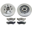Disc Brake Rotor Front 54051 7 Stud Rear Wheel Drive With ABS Braking System