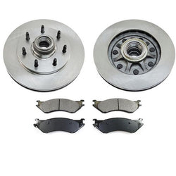 Disc Brake Rotor Front 54051 7 Stud Rear Wheel Drive With ABS Braking System