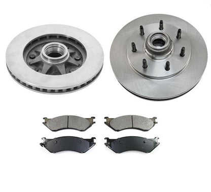 Brake Rotor Frt 54052 7 Stud Rear Wheel Drive Without ABS Braking System NO ABS
