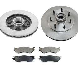 Brake Rotor Frt 54052 7 Stud Rear Wheel Drive Without ABS Braking System NO ABS
