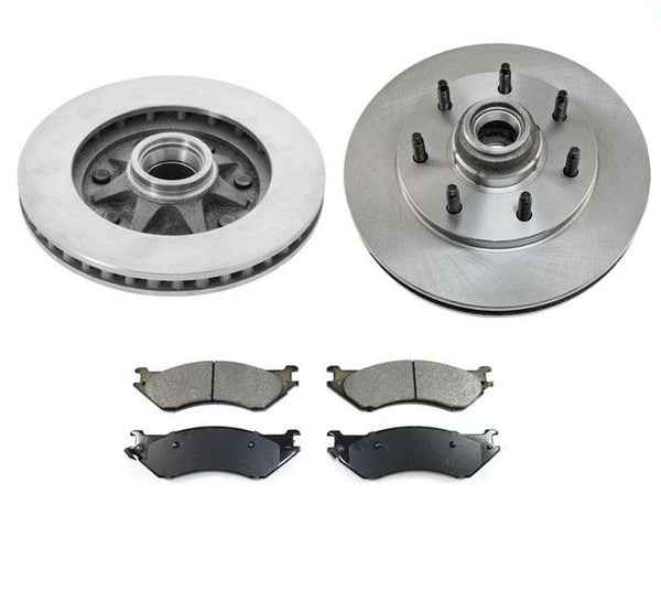 Brake Rotor Frt 54052 7 Stud Rear Wheel Drive Without ABS Braking System NO ABS