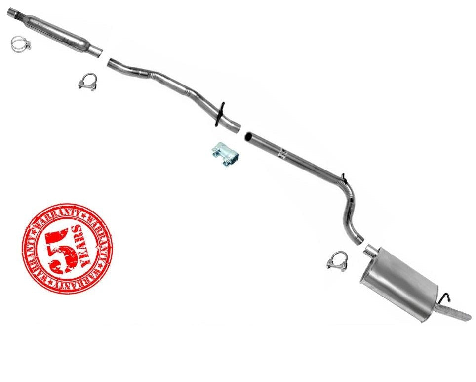 Se adapta al sistema de tubo de escape silenciador Buick Park Avenue 3.8 1997-2005 fabricado en EE. UU.