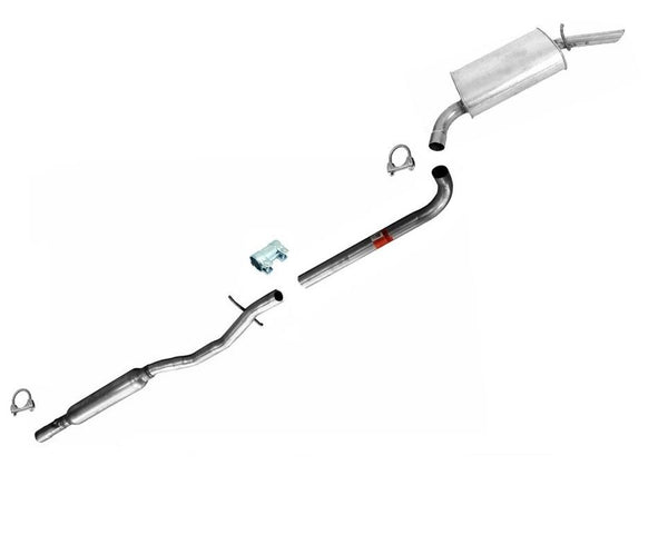 00-05 Park Avenue Bonneville 3.8 Muffler Exhaust Pipe System 48327 18945