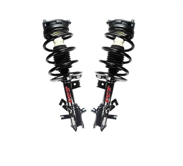 Fits 07-12 Sentra 2.0 W/ Automatic (2) Front Complete Coil Springs Struts 53 54
