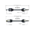 CV Axle Shaft L & R KA-8015 8012 Fits for 01-04 KIA Spectra 1.8L D/S Automatic
