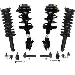 F & R (4) Complete Coil Spring Strut Assembly Fits for Subaru Outback 10Pc 05-09