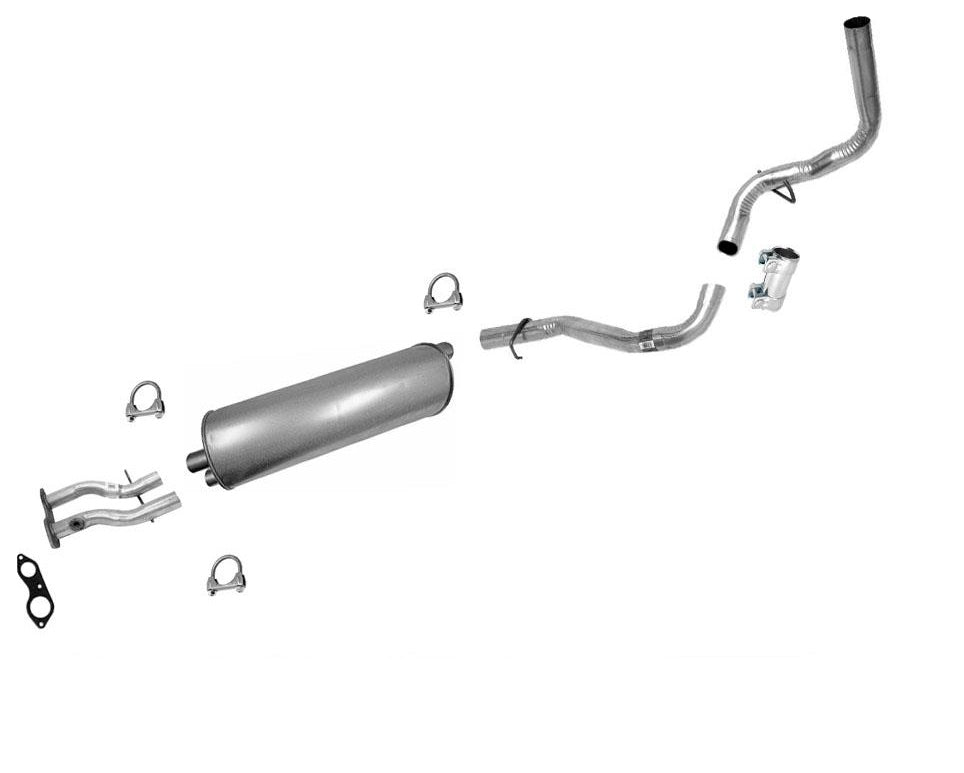 96-99 Chevrolet 1500 5.7L Pick Up 117.5 Wheel Base Muffler Tail Pipe Exhaust