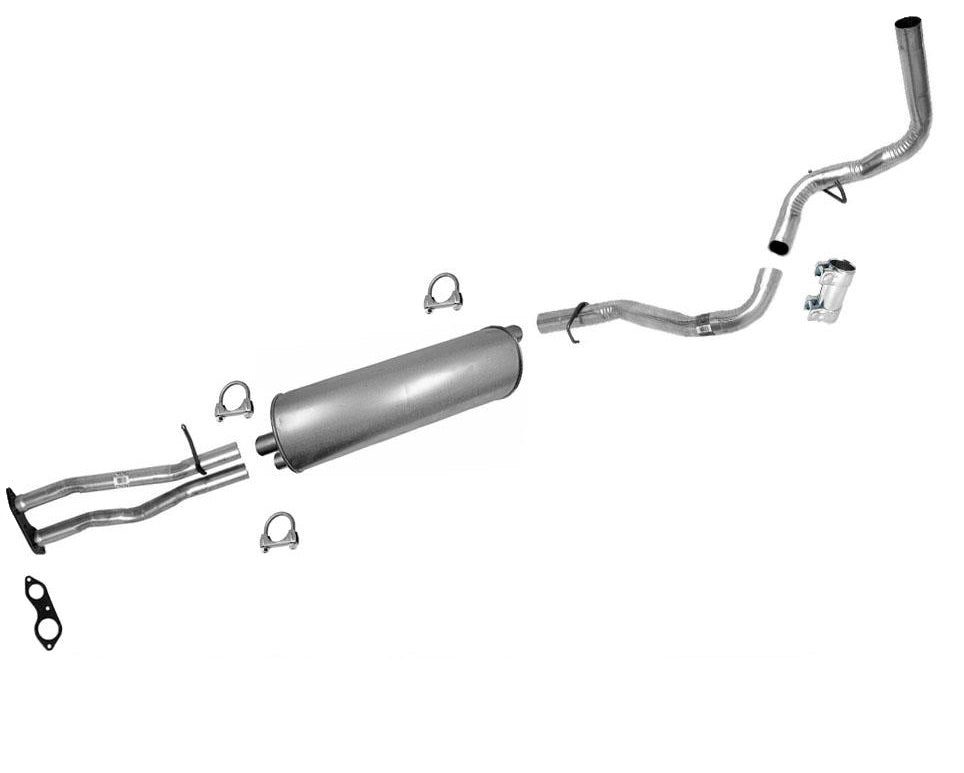 96-99 Chevrolet 1500 5.7L Pick Up 131.5 Wheel Base Muffler Tail Pipe Exhaust