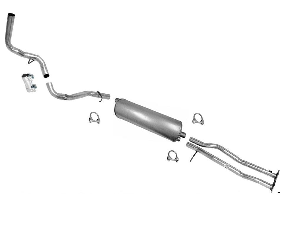 96-99 Chevrolet 1500 5.7L Pick Up 141.5 Wheel Base Muffler Tail Pipe Exhaust