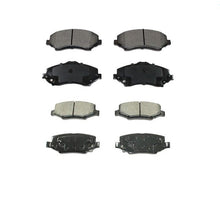 Fits 2007-2015 Jeep Wrangler Front & Rear Ceramic Pads