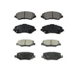 Fits 07-15 Wrangler Front & Rear Ceramic Pads CD1273 CD1274 2Pc Kit