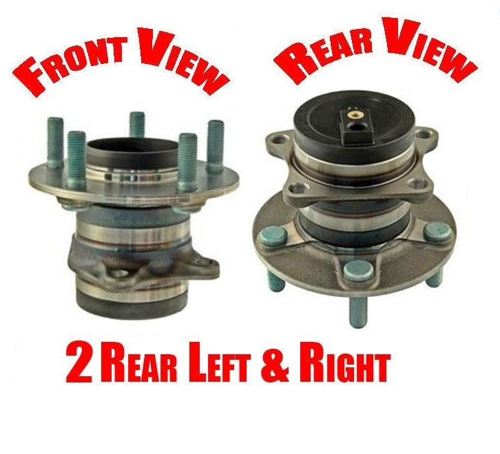 Wheel Bearing and Hub (2) Rear For 2007-2012 Mazda CX-7 Front Wheel Drive