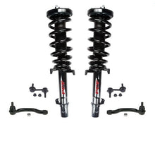 F Coil Spring Strut Mount Tie Rods Fits 08-12 Accord 4 Door 2.4L Automatic 6Pc