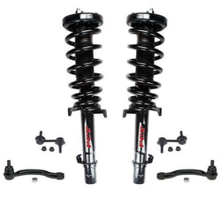 F varillas de amarre de montaje de puntal de resorte helicoidal para 08-12 Accord 4 puertas 2.4L automático 6 piezas