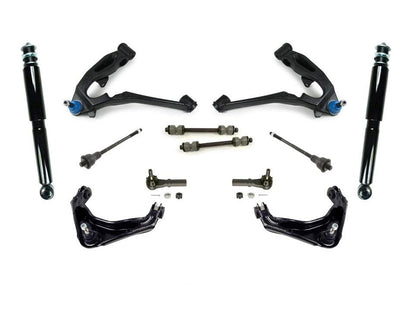for 01-10 Silverado 2500HD  Control Arm Ball Jnt Bushings Tie Rods 12Pc