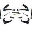 for 01-10 Silverado 2500HD  Control Arm Ball Jnt Bushings Tie Rods 12Pc