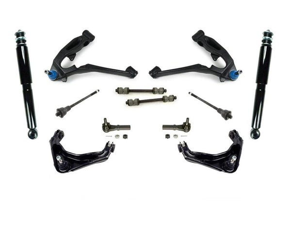 for 01-10 Silverado 2500HD  Control Arm Ball Jnt Bushings Tie Rods 12Pc