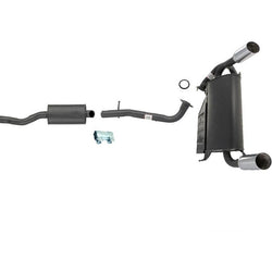 Fits For 2003-04 Infiniti FX35 Extension Pipe Muffler & Rear Muffler 97648 97664