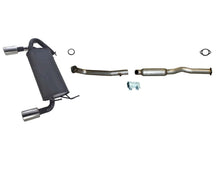 Middle Resonator Pipe and Rear Muffler With Chrome Tips For Infiniti FX45 03-04