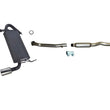 Tubo resonador medio y silenciador trasero con puntas cromadas para Infiniti FX45 03-04