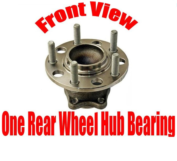 (1) REAR Axle Hub Assembly For 07-11 Caliber With Rear Drum Brakes No ABS