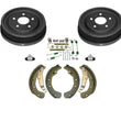 Fits For 00-03 L LS LS1 LW (2) Rear Brake Drums and Shoes Wheel Cly Springs