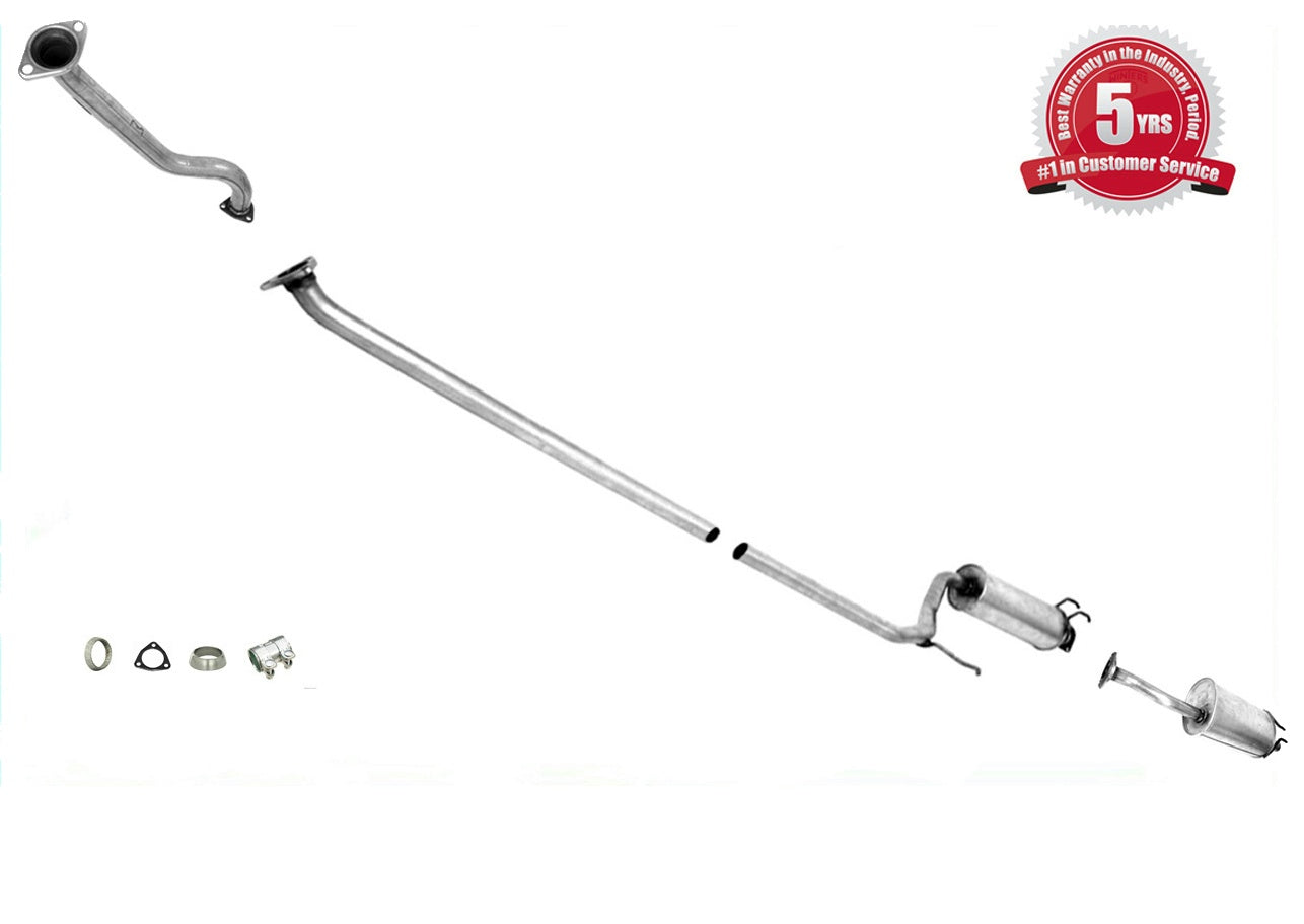 Brand New Exhaust System Fits 06-11 Civic DX EX LX 4 Doors Sedan US/CA Built