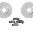 New Set Of Front Brake Pads & Rotors Fits 12-15 EX LX DX ONLY!! with rear drum