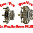 Wheel Bearing and Hub Assembly Rear (2) WH512188 Fits For 03-07 Accord REAR
