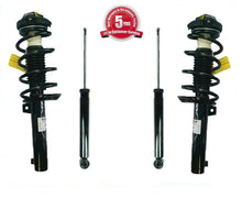 Front Strut Coil Spring & Rear Shock Assorber for Volkswagen Rabbit 4pc 06-09