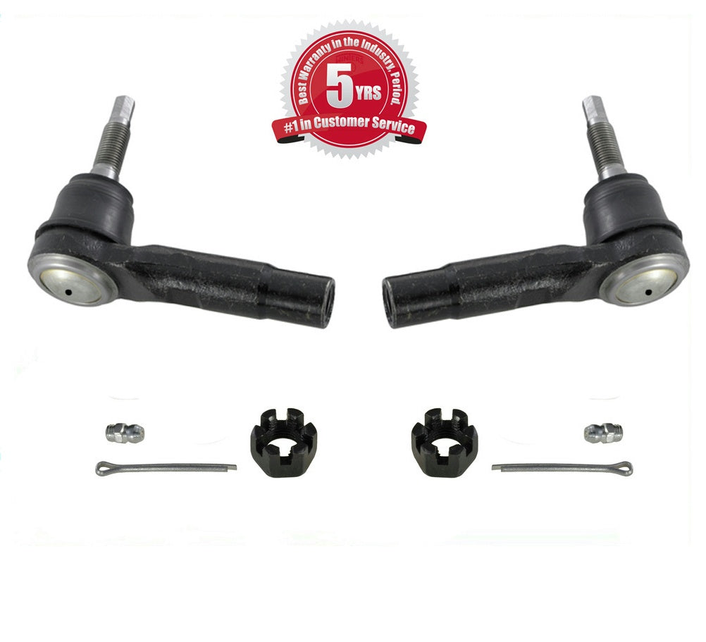 Se adapta a Dodge Ram Pick Up 2500 1500 3500 tracción trasera 03-13 (2) varillas de amarre exteriores 