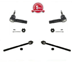 Fits Dodge Ram Pick Up 2500 Rear Wheel Drive 03-13 Inner & Outer Tie Rods