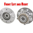 94-99 Fits Dodge Ram 2500 4 W/D 4 Bolt Mount  Frt Hub Wheel Bearing WH515012