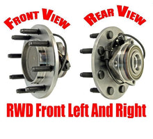 03-05 Dodge Ram 2500 3500 RWD 2 Wheel Drive Front (2) New Tested Hub Assembly