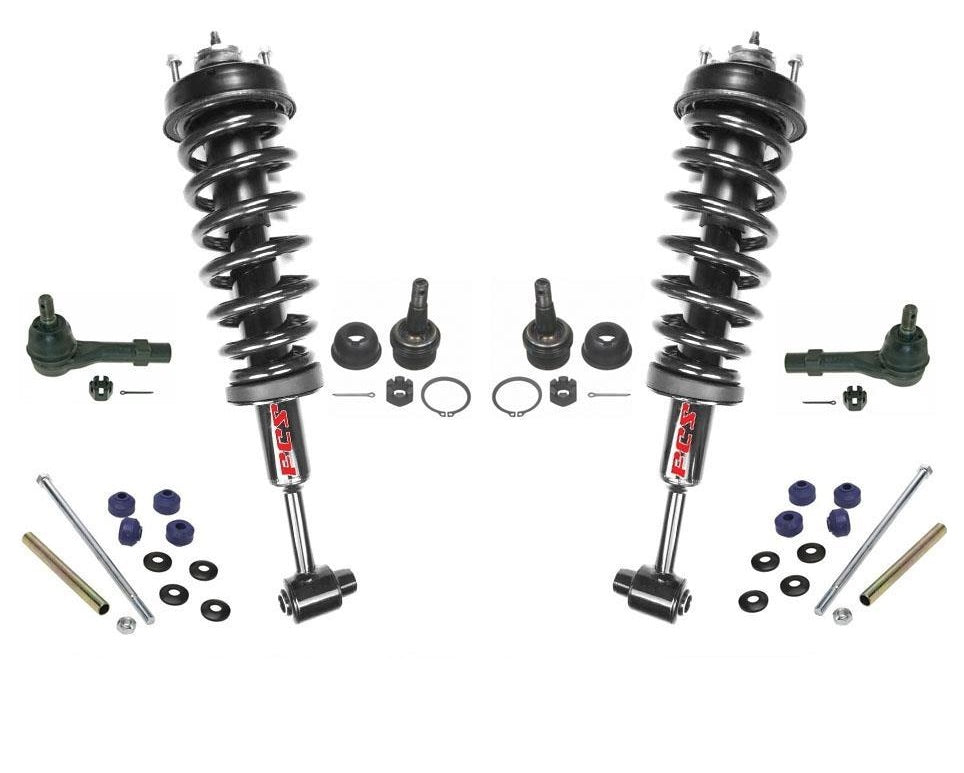 04-05 Explorer 04-05 Mountaineer FRT Quick Spring Strut Mount Sway Bar BJ 8pc