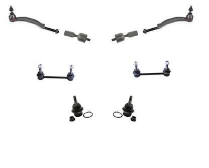 Front Tie Rods Sway Bar Links w/ Lower Ball Joint for 04-09 Cad SRX 8pc