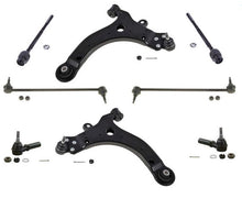08-09 LaCrosse 5.3L 04-08 Grand Prix Control Arms Sway Bar Links Tie Rods 8Pc Kt
