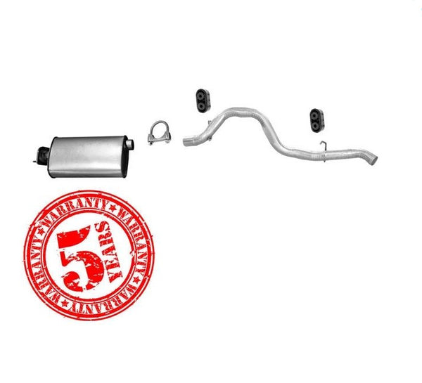 After 01/24/2000 to 06 Wrangler 2.4 2.5 Muffler Exhaust Pipe System 700329 35221