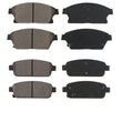 Front and Rear Ceramic Brake Pad Pads Set For Chevy Volt Cruze Verano