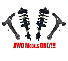 Front Complete Struts W/ Coil Spring & Control Arms For Acura MDX 2001-2002
