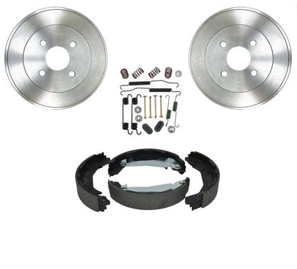 Rear Drums Brake Shoes Springs Kit for Chevrolet Cobalt 2.2L 09-10 4 Bolt ONLY