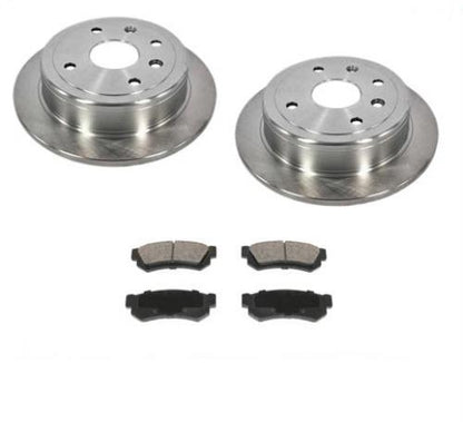 Rear Brake Rotors & Brake Pads For 2007-2008 Forenza 2007-2008 Reno Suzuki