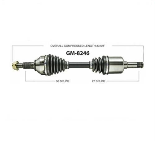 CV Axle Shaft- GM-8246 08-10 Cobalt With MU3 Manual Trans Only