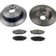 Rotores de freno trasero y pastillas de cerámica 31605 para Impreza 2.0L 12-14 Forester 2.5L 2014